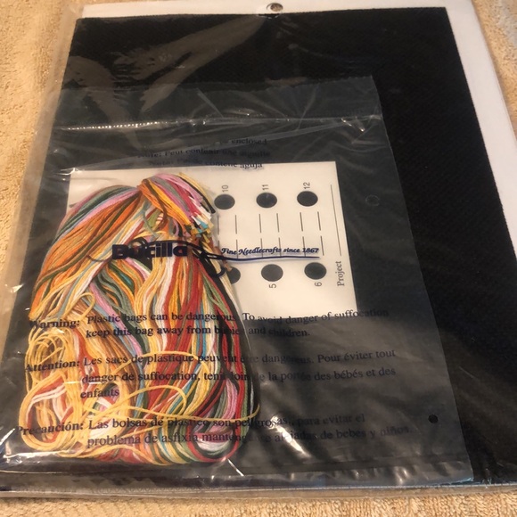 Bucilla Mary Engelbreit "Love, Home, Family" Counted Cross Stitch 43385 - Picture 6 of 6